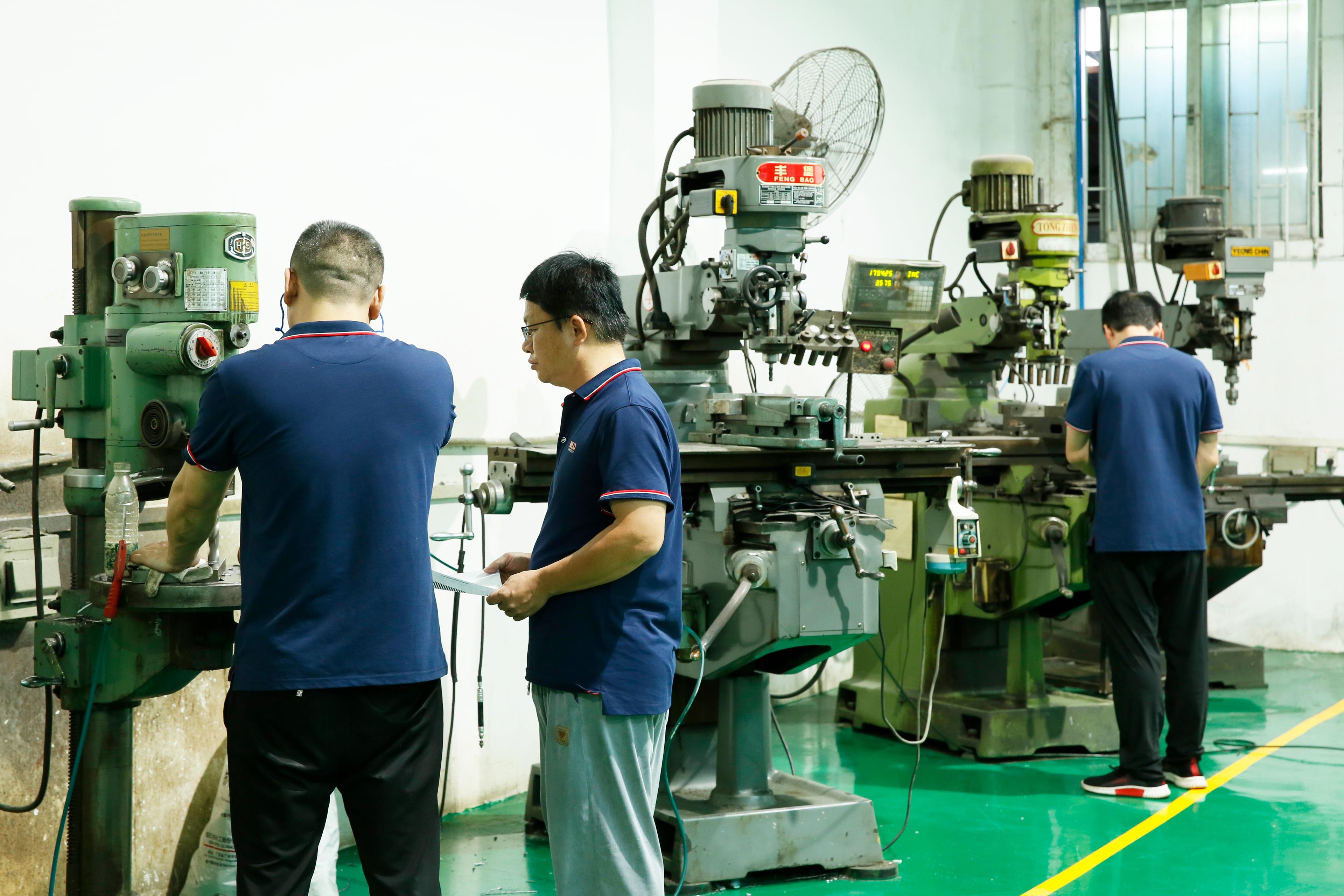 Sheet metal production workshop