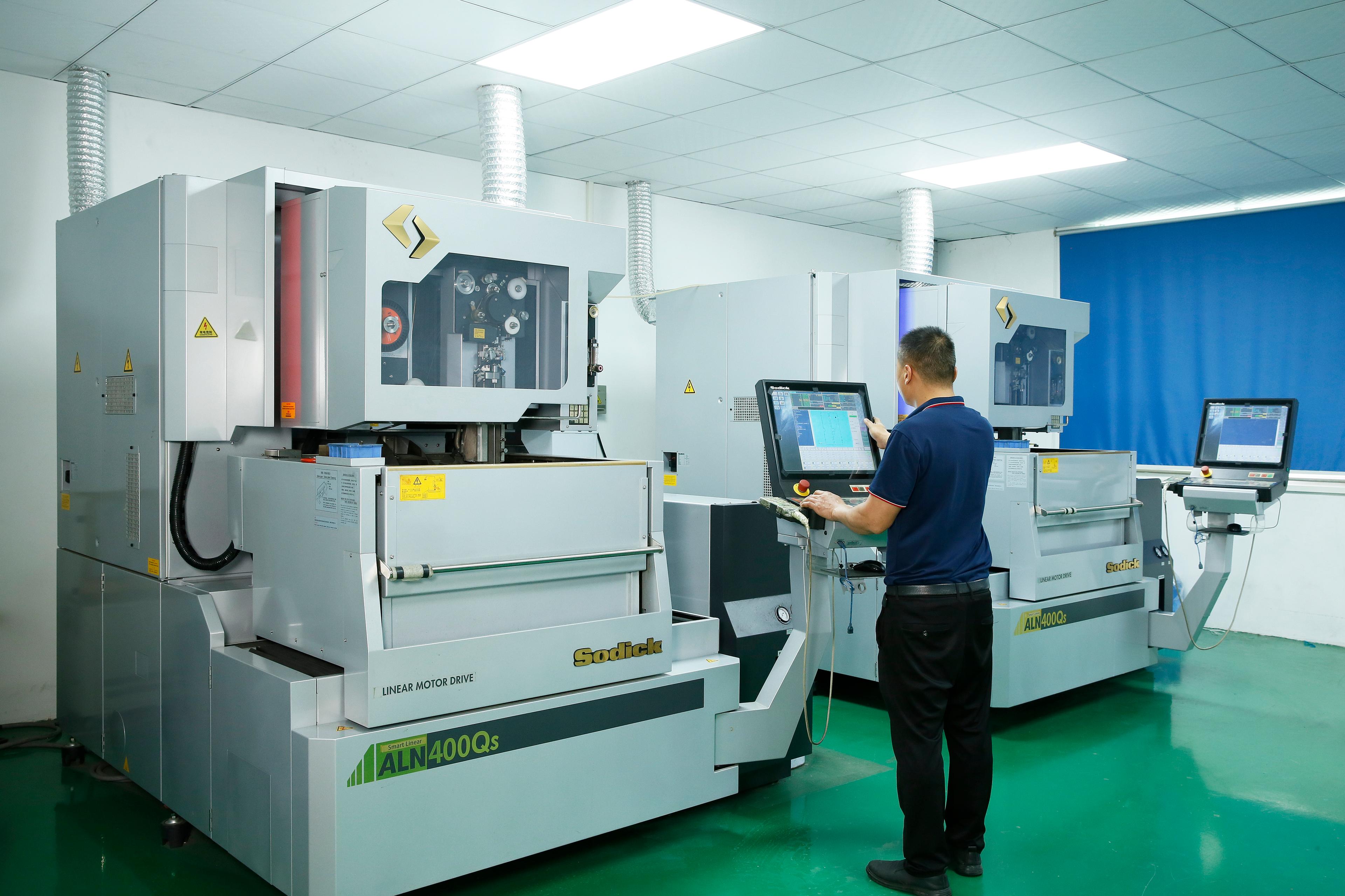 Sheet metal production workshop