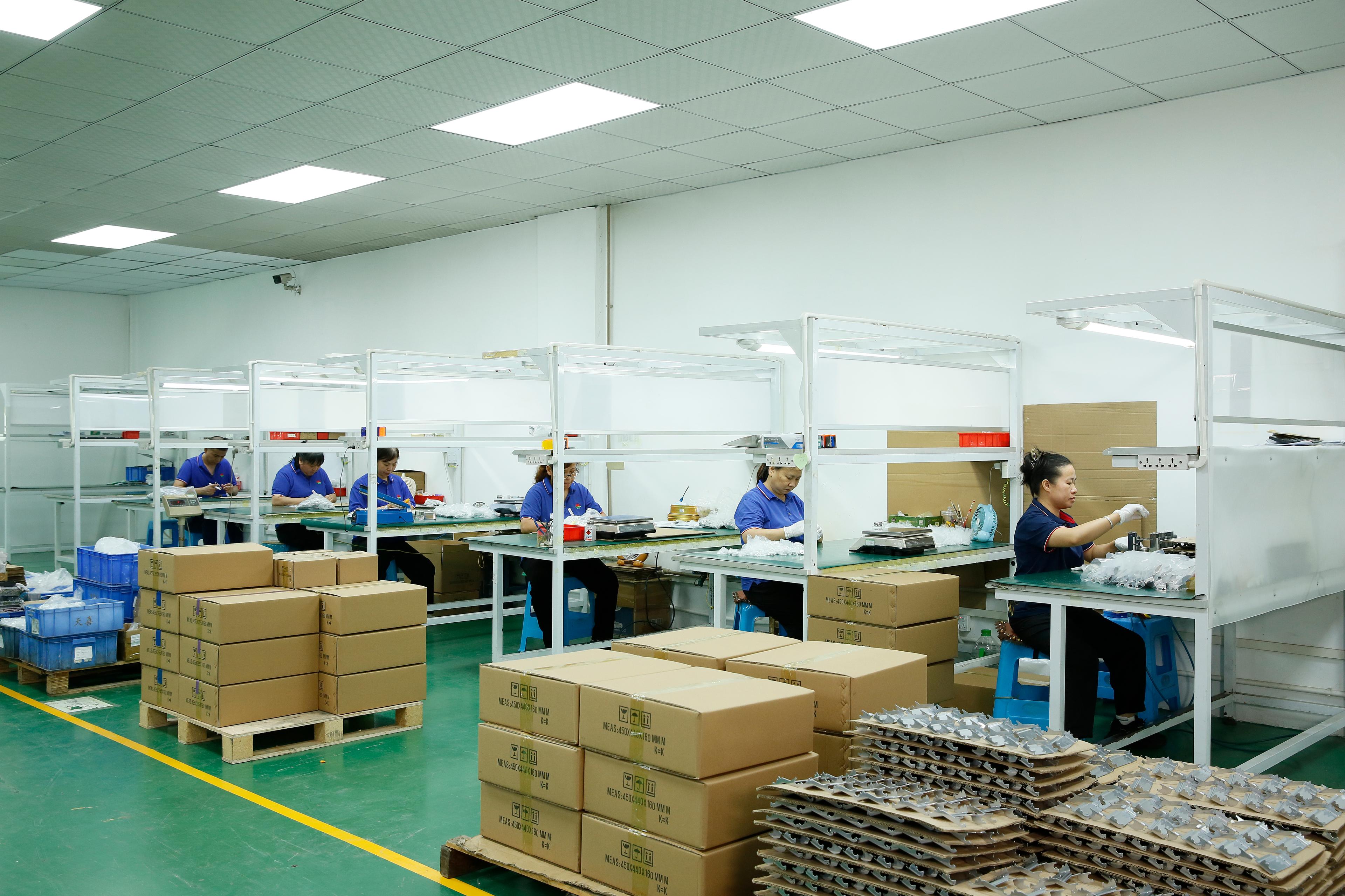 Sheet metal production workshop