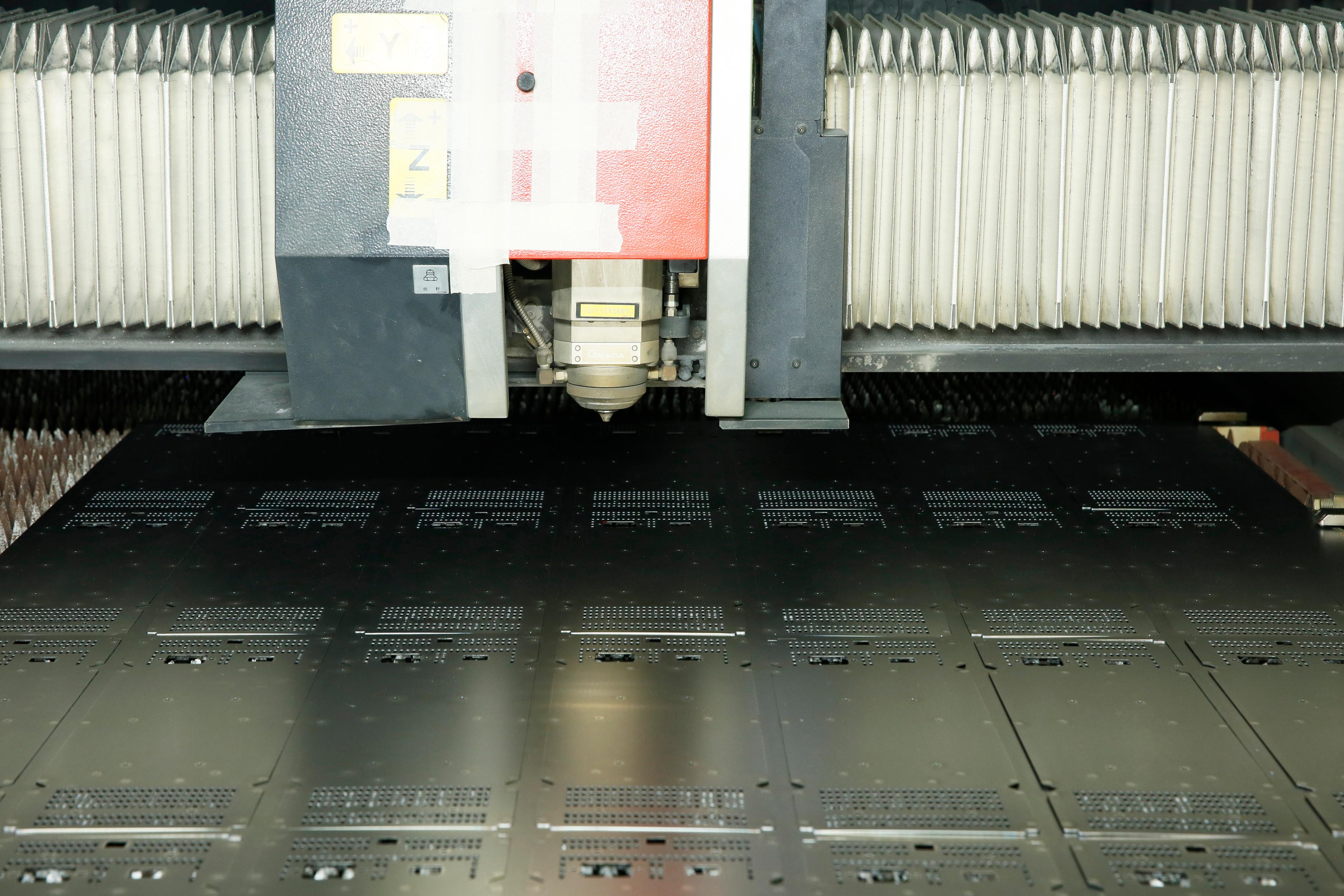 Sheet metal production workshop